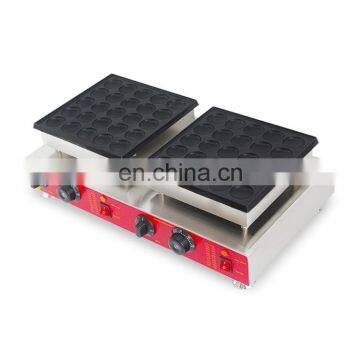 hot stainless steel small pancake poffertjes grill waffle baking machine