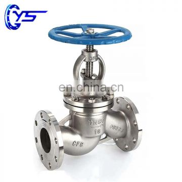 Used for Corrosive Medium SS304 SS316 Flange Connection Globe Valve With Low Price