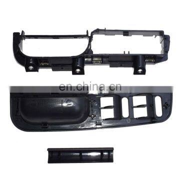 Free Shipping! Black LHD Front Left Switch Bezel+Handle Trim+Bracket For Jetta Golf Bora MK4 photo-3