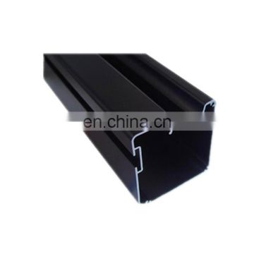 Nepal market Black color anodized aluminum extrusion window profile