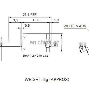 Ffn20 dc Motor N20 With Green and Blueleadwires for Beauty Product photo-3