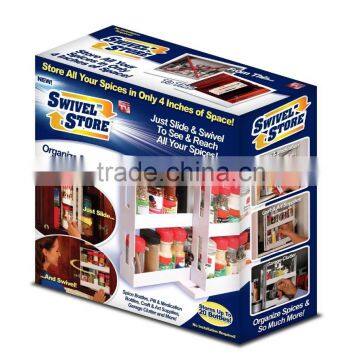 Swivel Store Organizer Storage System