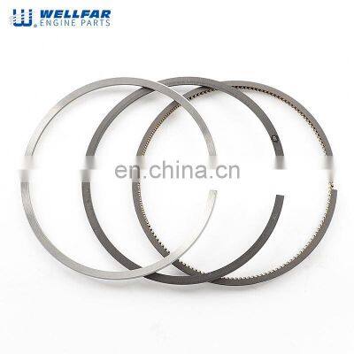 3802421 102mm diameter Wellfar 102mm Piston ring for Cummins  Engine 6BT