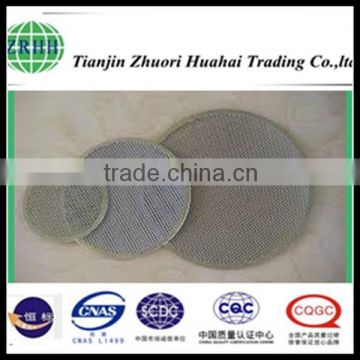 stainless steel wire mesh filter disc , mesh woven stainless disc