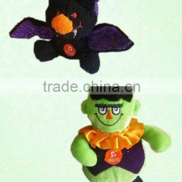 small plush musicial Halloween toys