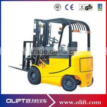 AC Motor Mini Four Wheels Electric Forklift Truck 2.5tons 6m photo-6