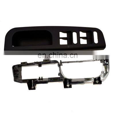 Free Shipping!Black Inner Door Grab Handle Cover Bezel Window Switch For VW LEFT DRIVER photo-4