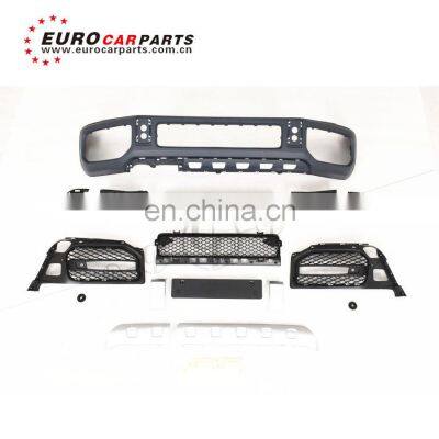 G class G wagon w464 G500 G63 front bumper for w464 G500 to G63 PP material front bumper 2018 2019 year