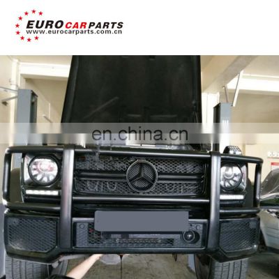 G63 stainless steel front bumper guard running board brush guard Black color fit for G class w463 G63 G65 brush guard