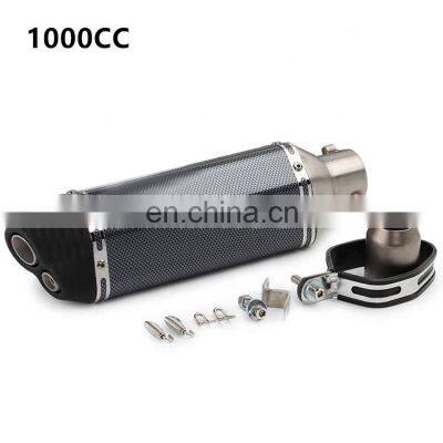Universal Motor Modified Exhaust Escape for 1000CC TWIN Exhaust Muffler photo-3