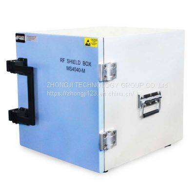 0.8-8GHz OEM EMI Wifi6e 5G GSM Phone Testing Instrument Manual RF Shield Box