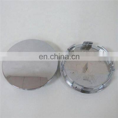 Custom Chrome Plastic Car Decoration 83mm Car Wheel Center Cap