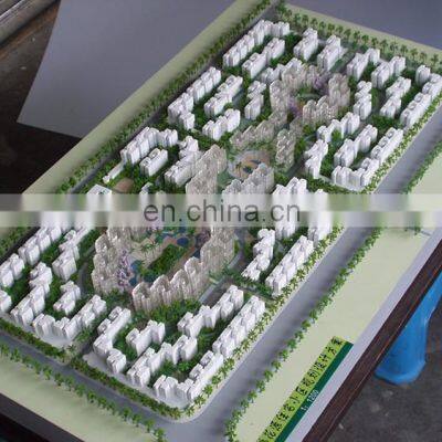 CNC Laser Machine Cutting Solid Abs Plastic Blocks Model for Architect Design photo-3