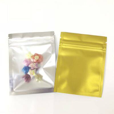 Food Grade Child Proof Frosted Clear Front Mylar Bag Packaging Custom Wholesale1g 3.5g 4g 5g10g 15g photo-3