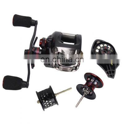Perfect Baitcaster Reel Double Spool 10kg Drag 18+1BB Gear Bait Casting Fishing Reel