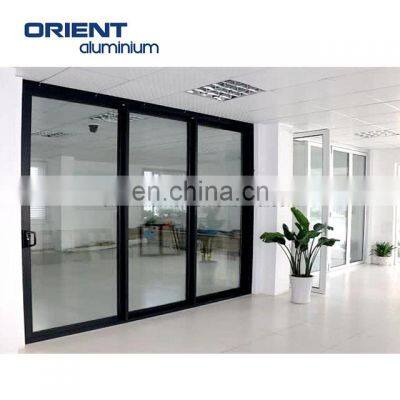 China supplier hot sale  high quality modern residential  aluminum frame door metal door