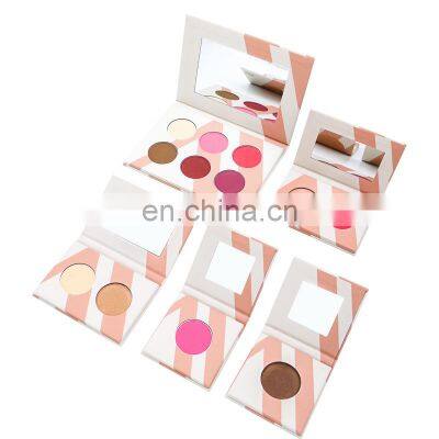 New diy color optional magnetic empty eyeshadow palette packaging pressed glitter eyeshadow powder