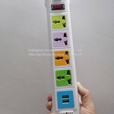 Multipe Switch Socket&Switched Socket Circuit Breaker Surge Protector 183 184 185 photo-2