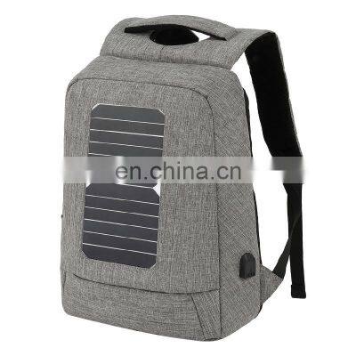 New design waterproof solar backpacks with usb charger business solar power backpack for wholesale