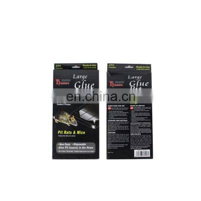 Wholesale Humane PVC Black Glue Trap Mouse Mice and Rat Killer Paper Board photo-3