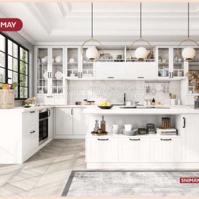 Simple European Kitchen Cabinets