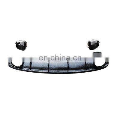 RS7 Diffuser With Tailpipe for Audi A7 Sports Version Refit to Audi A7 RS Line High Quality Rear Bumper Diffuser 2016-2018 photo-3