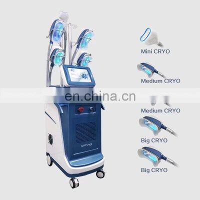 2022 Hot Sale 5 Fat Freezing Handle Cryolipolysis Fat Freezing Machine Fat Freeze Cavitation photo-2