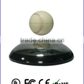 magnetic floating globe,floating & rotating baseball