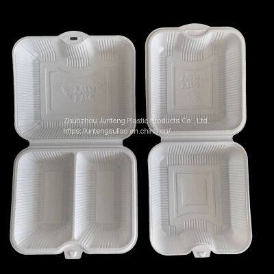 Hinged Lid Clamshell to go Disposable Food Container Lunch Box 1880ml for Burger photo-4