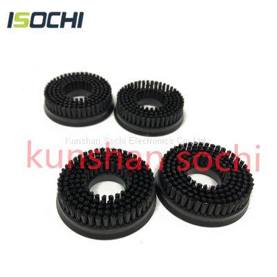 54mm Round Type Bristle Cleaning Black Handle Customized Available CNC PCB Pressure Foot Brush for Dachuan Router Machine Consumables Manufacturer