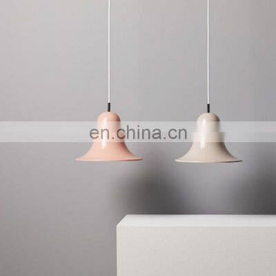 Minimalist LED Pendant Lamp Restaurant Round Horn Hanging Light Modern Single Head Chandelier For Dining Table Bar Decoration photo-5