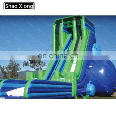 Inflatable Slide Commercial Giants Adults Inflatable Pool Skys Dry Water Slides China For Festivals photo-5
