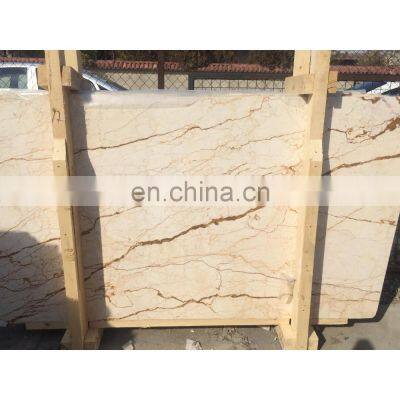Premium New Arrival Sofita Beige Marble Slab Floor and Wall Outdoor and Indoor Construction Projects Made in Turkey CEM-SLB-30