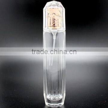Fancy 50ml Luxury Empty Glass Perfumes Bottles With Cap Pump Sprayer Bottle photo-2