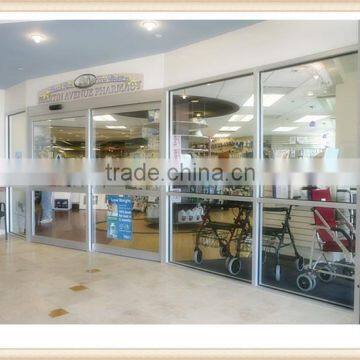 Commercial Entry Doors Automatic Door Closer For Supermarket