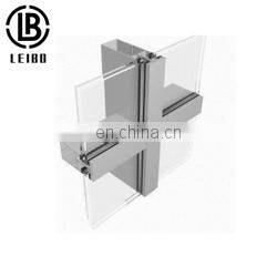 Building Fabrication and Engineering Material Aluminum Metal Frame Glass Curtain Wall photo-2