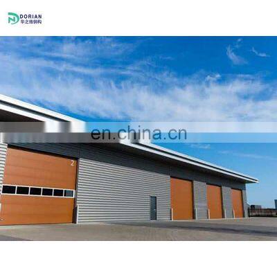 construction structural mild steel building designs angle iron large span space frame structure warehouse