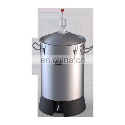 7.5 Gallon Conical Fermenter Stainless Steel 3L/5L/7LSUS304 Stainless Steel Glass Fermentation Tank in Cheap Wholesale Price photo-2