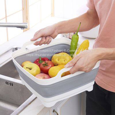 Collapsible Plastic Washbasin Bathroom Washbasin photo-2