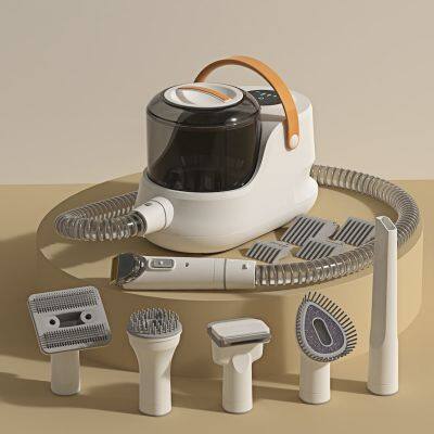 Wholesale Pet Hair Vacuum Cleaner From Factory 450W/100V-240V Home Use With LCD and 6 Heads photo-2