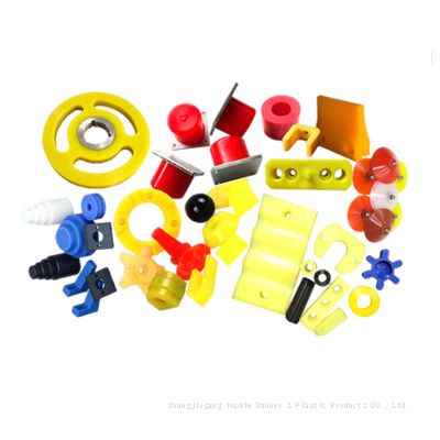 Custom Metal Bonded Rubber Parts Injection Casting Polyurethane Elastomer Rubber Product Urethane PU Part