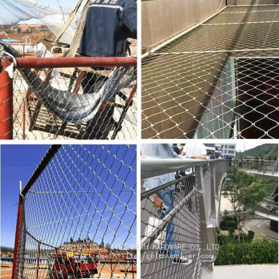 Safety Mesh ss304 ss316 stainless steel rope mesh/Zoo safety mesh fenc,Animal safety fence mesh