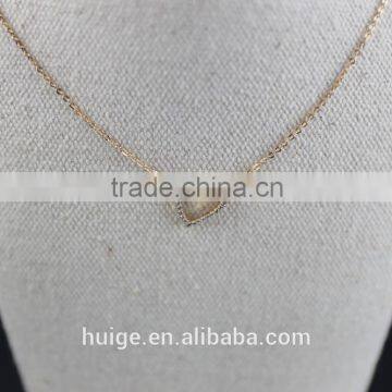 2015 New Arrive Fashion Jewelry Gold Plated Necklace Witn a Heart Pendant photo-4