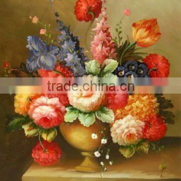 new impressionist handmade chrysanthemum oil painting on canvas