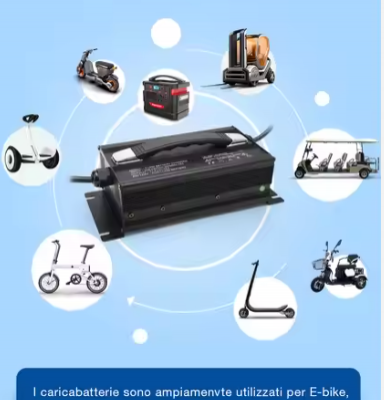 Industrial-Grade LiFePO4 Battery Charger With CAN Bus Communication for EV Systems