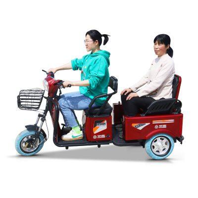 3 Wheels 800w Motor Long Endurance Electric Tricycle Adult Electric Tricycle for Hauling Goods photo-3