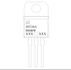 JST20A-800BW  20A TRIAC  JIEJIE MICROELECTRONICS