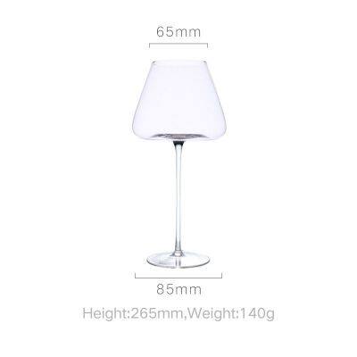 Free Samples Clear Luxury Goblet Crystal Wine Glasses Stemless Red Wine Glass Lead Free Long Stem Glassware photo-2