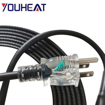 Heat Trace Cable for Pipes Concrete Tinned Copper Self Regulating Underfloor Heating Cable Copper Conductor Construction photo-6