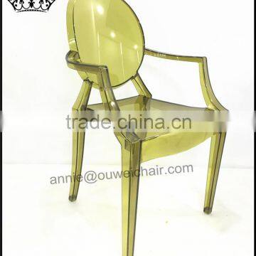 Stacking PC Armchair / Dining PC Chair / Oliver Green Chair photo-2